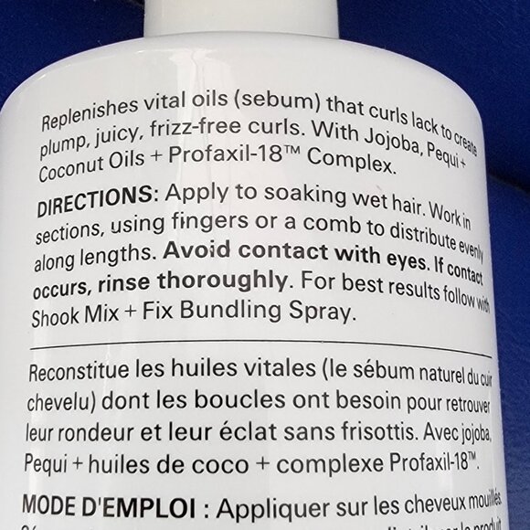 Curl Wow Curl Flo-etry Vital Natural Serum NEW Full Bottle - Picture 8 of 12